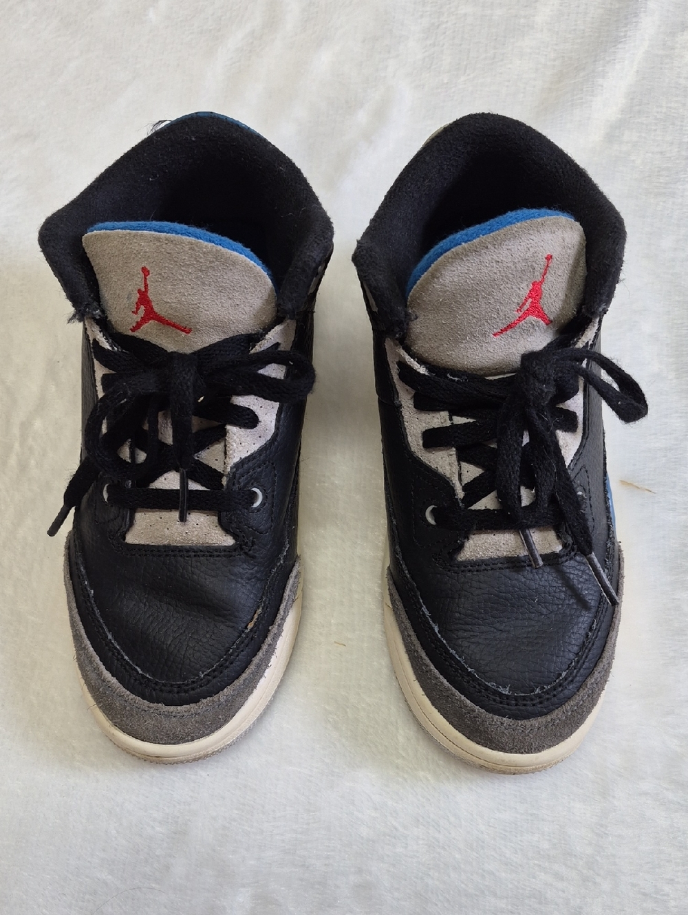Jordan Kids Black, Gray & Red Jumpman Sneakers